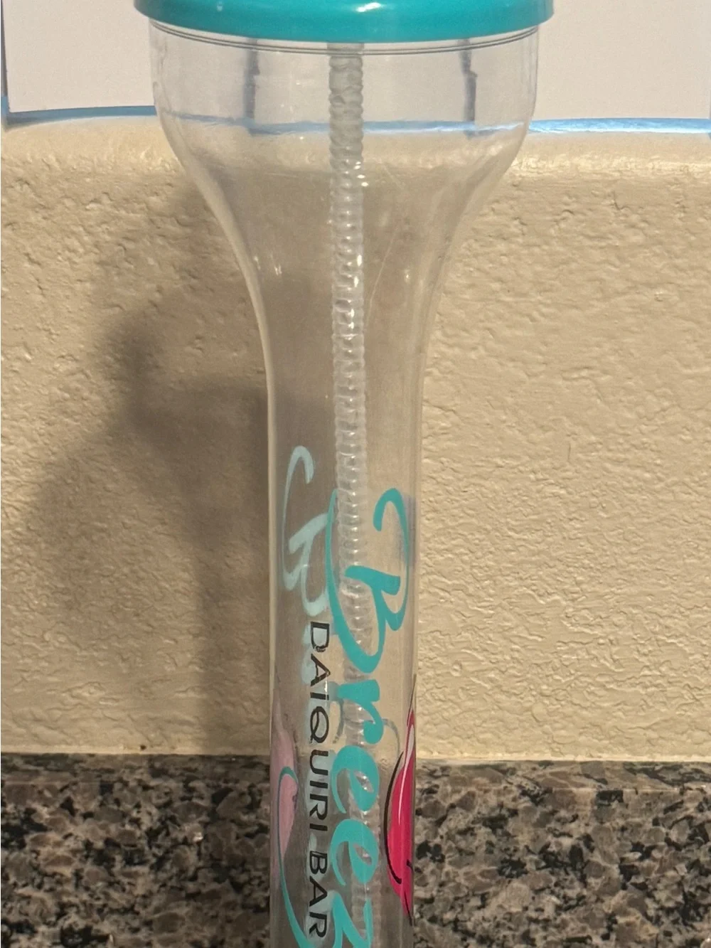 Blue-Top Tall Daiquiri  3 Yard Cups - 'Breezer' Graphics